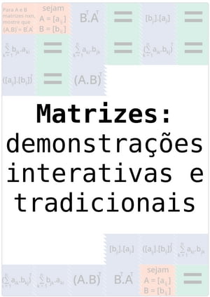 Matrizes: provas interativas e tradicionais