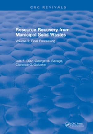 Resource Recovery From Municipal Solid Wastes