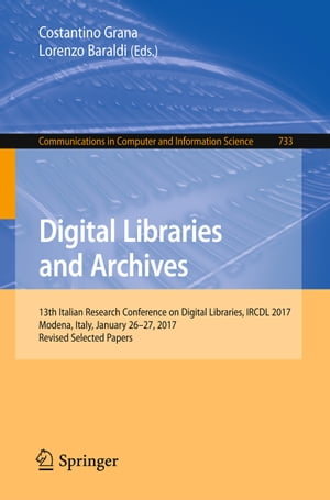 Digital Libraries and Archives