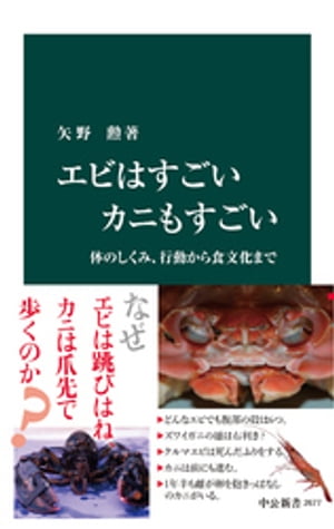 エビはすごい カニもすごい　体のしくみ、行動から食文化まで【電子書籍】[ 矢野勲 ]