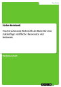 Nachwachsende Rohstoffe als Basis f r eine zuk nftige stoffliche Ressource der Industrie【電子書籍】 Stefan Reinhardt