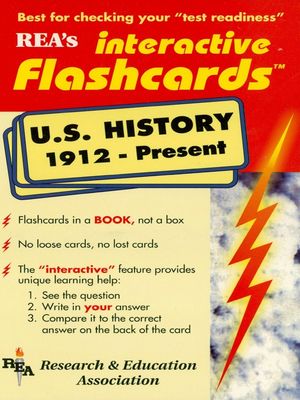 United States History 1912-Present Interactive Flashcards Book【電子書籍】[ The Editor...