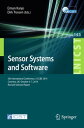 Sensor Systems and Software 5th International Co