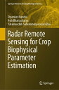 Radar Remote Sensing for Crop Biophysical Parameter Estimation