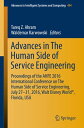 Advances in The Human Side of Service Engineering Proceedings of the AHFE 2016 I...