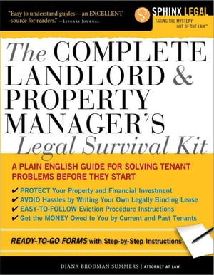 Complete Landlord and Property Manager's Legal Survival Kit