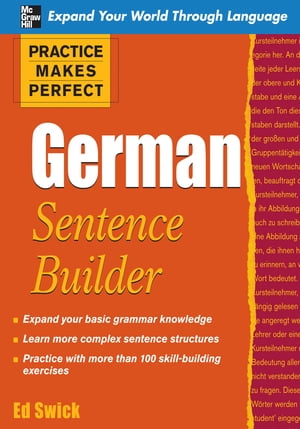 Practice Makes Perfect German Sentence Builder