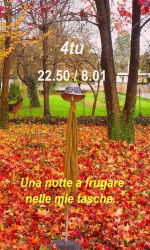 22.50 / 8.01 - Una notte a frugare nelle mie tasche