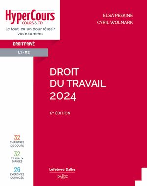 Droit du travail 2024. 17e éd.