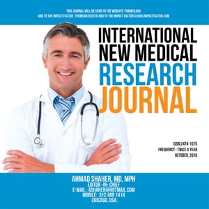 International New Medical Research JournalŻҽҡ[ Mahmoud Al-Ali ]