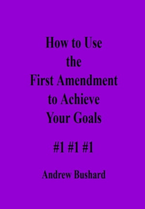 How To Use The First Amendment To Achieve Your Goals