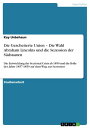 Die Gescheiterte Union - Die Wahl Abraham Lincolns und die Sezession der S?dstaaten Die Entwicklung der Sectional Crisis ab 1850 und die Rolle der Jahre 1857-1859 auf dem Weg zur Sezession