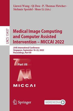 Medical Image Computing and Computer Assisted Intervention ? MICCAI 2022 25th International Conference, Singapore, September 18?22, 2022, Proceedings, Part VIIŻҽҡ