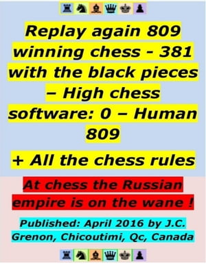 Replay 809 Winning Chess - 381 With the Black Pi