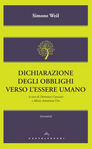 Dichiarazione degli obblighi verso l'essere umano