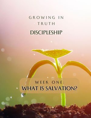 Growing in Truth Discipleship: Week One