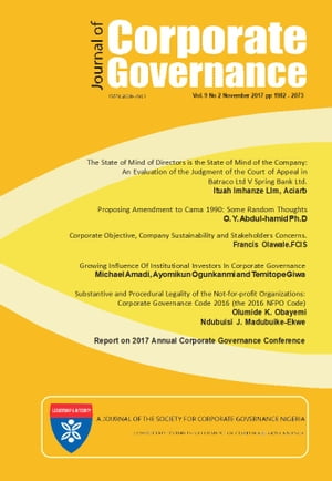 Journal of Corporate Governance