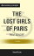 Summary: "The Lost Girls of Paris: A Novel" by Pam Jenoff | Discussion Prompts