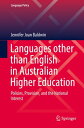 Languages other than English in Australian Highe