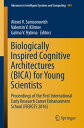 Biologically Inspired Cognitive Architectures (BICA) for Young Scientists Proceedings of the First International Early Research Career Enhancement School (FIERCES 2016)【電子書籍】