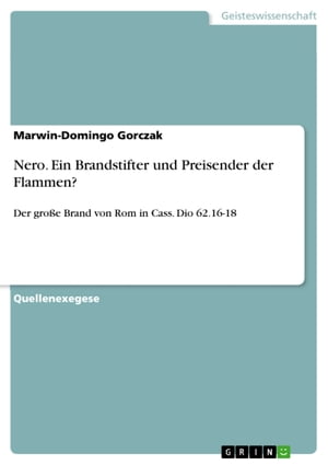 Nero. Ein Brandstifter und Preisender der Flammen?