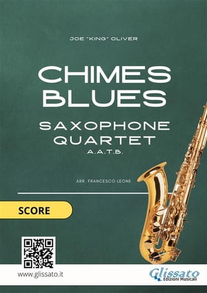 Saxophone Quartet sheet music: Chimes Blues (score)