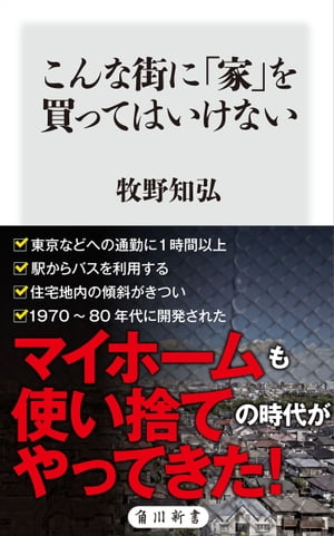 こんな街に「家」を買ってはいけない【電子書籍】 牧野 知弘