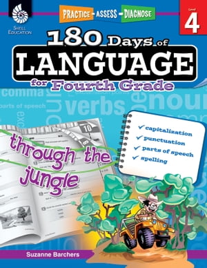 180 Days of Language for Fourth Grade: Practice, Assess, Diagnose