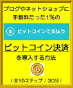 『 ブログやネットショップに手数料たった1 のビットコイン決済を導入する方法 』- Bitcoin Payment (BTC to JPY) - ( 全15ステップ / 30分 )【電子書籍】 Kadoya Tatsuhiko