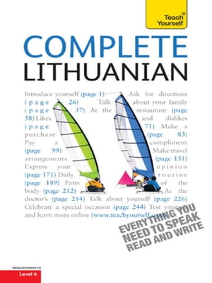 Complete Lithuanian Beginner to Intermediate Course Learn to read, write, speak and understand a new language with Teach Yourself