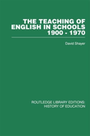 The Teaching of English in Schools