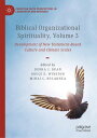 Biblical Organizational Spirituality, Volume 3 Development of New Testament-Base...