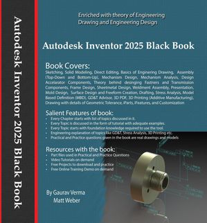 Autodesk Inventor 2025 Black Book