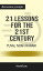 Summary: "21 Lessons for the 21st Century" by Yuval Noah Harari | Discussion Prompts