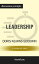 Summary: "Leadership: In Turbulent Times" by Doris Kearns Goodwin | Discussion Prompts