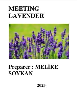 MEETING LAVENDERŻҽҡ[ MEL?KE SOYKAN ]