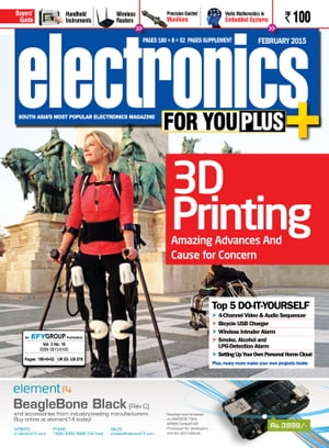 Electronics For You February 2015Żҽҡ[ EFY Enterprises Pvt Ltd ]