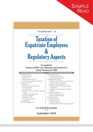 Taxmann's Taxation of Expatriate Employees & Regulatory Aspects