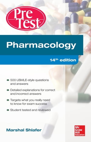 Pharmacology PreTest Self-Assessment and Review 14/E