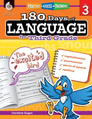 180 Days of Language for Third Grade: Practice, Assess, Diagnose