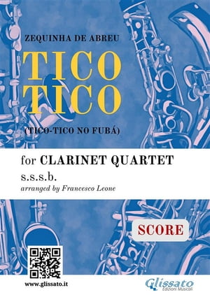 Clarinet Quartet (score) Tico Tico