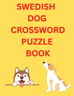 SWEDISH DOG CROSSWORD PUZZLE BOOK