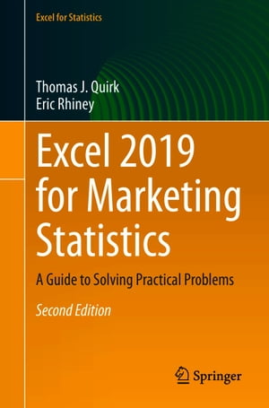 Excel 2019 for Marketing Statistics