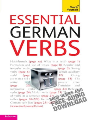 Essential German Verbs: Teach Yourself【電子書籍】[ Ian Roberts ]