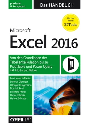 Microsoft Excel 2016 – Das Handbuch