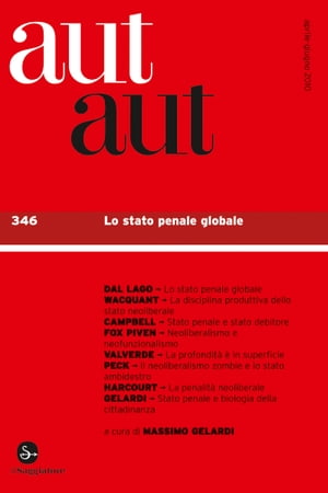 Aut aut 346 - Lo stato penale globale