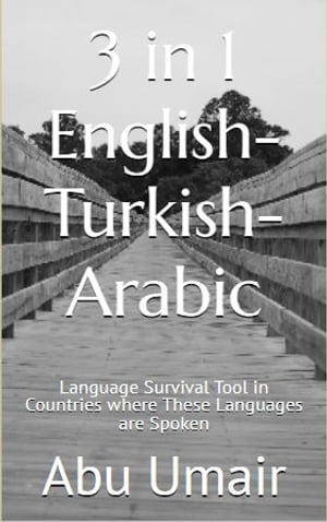 3 in 1 English - Turkish (Türkçe)- Arabic (عربي)