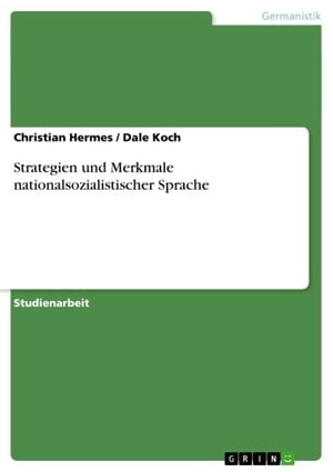 Strategien und Merkmale nationalsozialistischer 