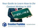 ŷKoboŻҽҥȥ㤨Your Guide to Learn How to Do Content Writing in SEOŻҽҡ[ Sophia Green ]פβǤʤ132ߤˤʤޤ