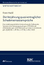 Die Verj?hrung quasivertraglicher Schadensersatzanspr?che Eine verj?hrungsrechtliche Untersuchung der Haftung des Vertreters o..